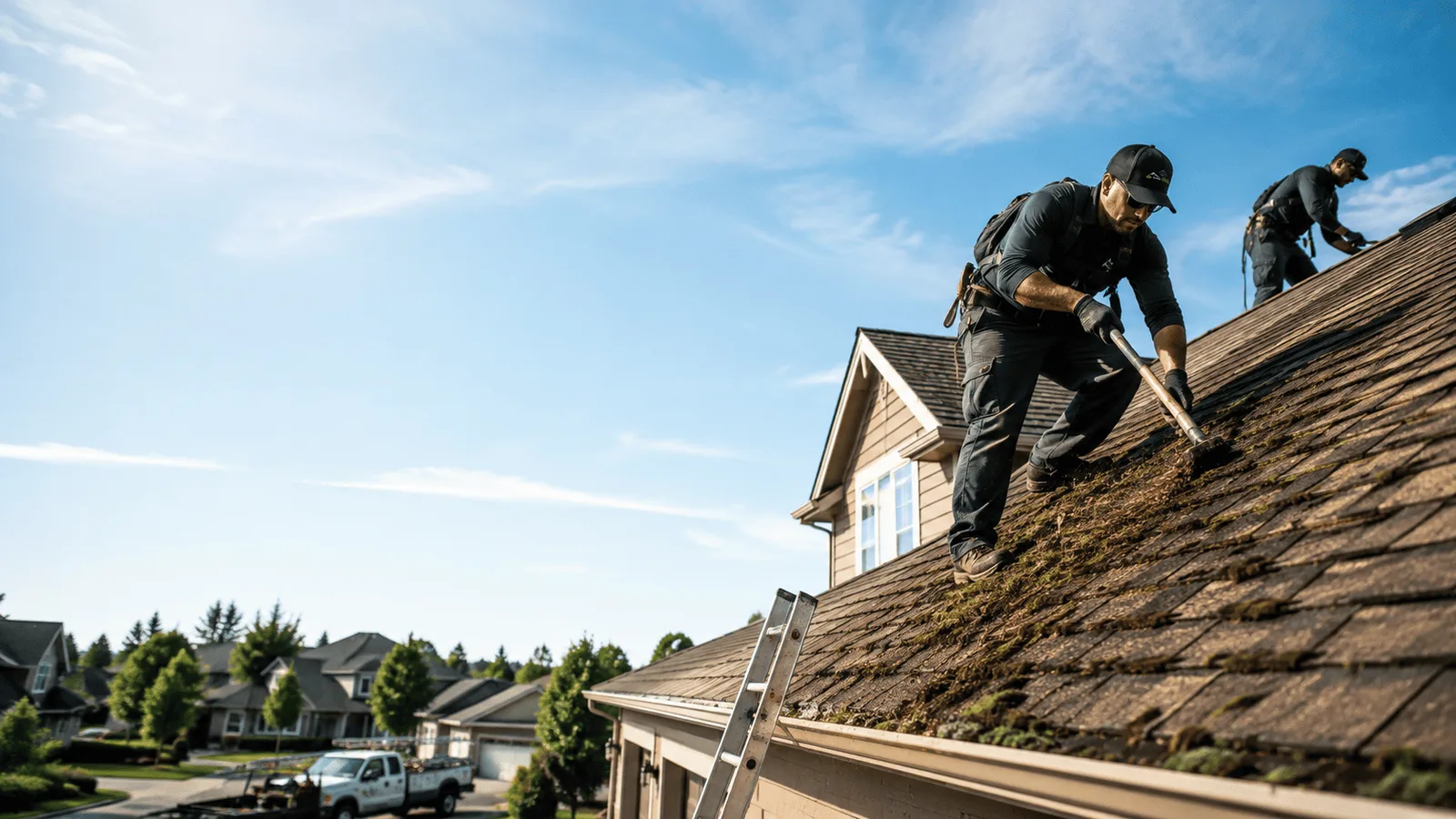 Roof Moss Removal in Lucerne, CA near me